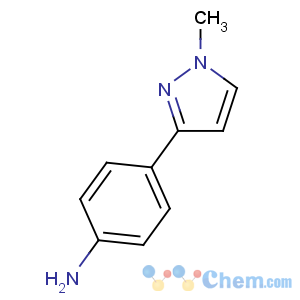 CAS No:916766-82-0 4-(1-methylpyrazol-3-yl)aniline