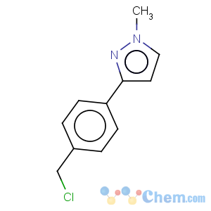 CAS No:916766-83-1 1H-Pyrazole,3-[4-(chloromethyl)phenyl]-1-methyl-