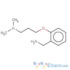 CAS No:916766-87-5 Benzenemethanamine, 2-[3-(dimethylamino)propoxy]-