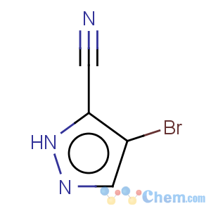 CAS No:916791-70-3 1H-Pyrazole-5-carbonitrile,4-bromo-