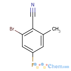 CAS No:916792-09-1 2-bromo-4-fluoro-6-methylbenzonitrile