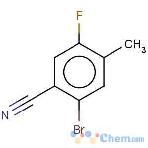 CAS No:916792-11-5 2-bromo-5-fluoro-4-methyl-benzonitrile