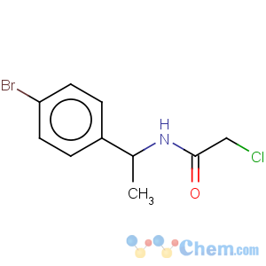 CAS No:91687-65-9 Acetamide,N-[1-(4-bromophenyl)ethyl]-2-chloro-