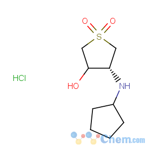 CAS No:916901-11-6 trans-4-Cyclopentylamino-1,1-dioxo-tetrahydrothiophen-3-ol hydrochloride