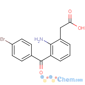 CAS No:91714-94-2 2-[2-amino-3-(4-bromobenzoyl)phenyl]acetic acid
