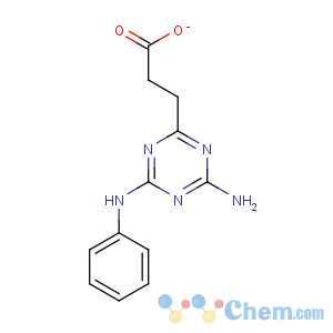 CAS No:91719-85-6 1,3,5-Triazine-2-propanoicacid, 4-amino-6-(phenylamino)-
