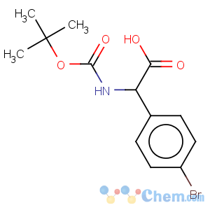 CAS No:917925-71-4 (4-bromo-phenyl)-tert-butoxycarbonylamino-acetic acid