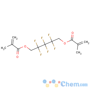 CAS No:918-36-5 [2,2,3,3,4,4-hexafluoro-5-(2-methylprop-2-enoyloxy)pentyl]<br />2-methylprop-2-enoate