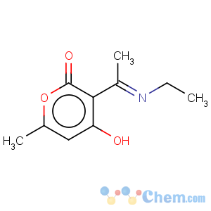 CAS No:91819-05-5 3-(1-Ethylimino-ethyl)-4-hydroxy-6-methyl-pyran-2-one
