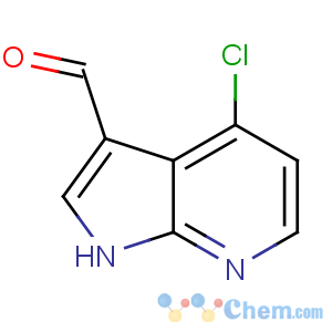 CAS No:918515-16-9 4-chloro-1H-pyrrolo[2,3-b]pyridine-3-carbaldehyde