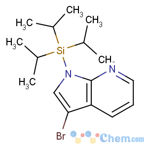CAS No:918525-02-7 (3-bromopyrrolo[2,3-b]pyridin-1-yl)-tri(propan-2-yl)silane