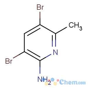 CAS No:91872-10-5 3,5-dibromo-6-methylpyridin-2-amine