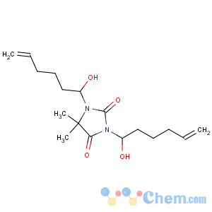 CAS No:91894-93-8 N,N'-Di(1-hydroxypentanal)-5,5-dimethylhydantoin