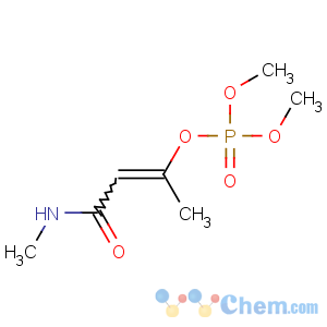 CAS No:919-44-8 dimethyl [(Z)-4-(methylamino)-4-oxobut-2-en-2-yl] phosphate