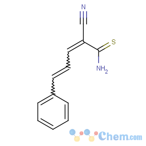 CAS No:91974-48-0 2-cyano-5-phenylpenta-2,4-dienethioamide