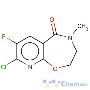 CAS No:919788-60-6 Pyrido[3,2-f]-1,4-oxazepin-5(2H)-one,8-chloro-7-fluoro-3,4-dihydro-4-methyl-