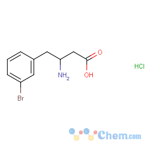 CAS No:919988-42-4 3-amino-4-(3-bromophenyl)butanoic acid