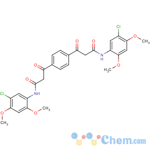 CAS No:92-21-7 1,4-Benzenedipropanamide,N1,N4-bis(5-chloro-2,4-dimethoxyphenyl)-b1,b4-dioxo-