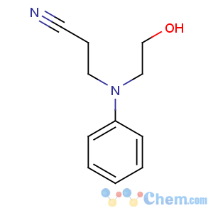 CAS No:92-64-8 3-[N-(2-hydroxyethyl)anilino]propanenitrile
