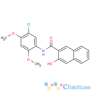 CAS No:92-72-8 N-(5-chloro-2,4-dimethoxyphenyl)-3-hydroxynaphthalene-2-carboxamide