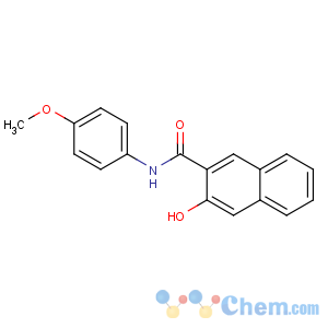 CAS No:92-79-5 3-hydroxy-N-(4-methoxyphenyl)naphthalene-2-carboxamide