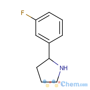 CAS No:920274-03-9 (2R)-2-(3-fluorophenyl)pyrrolidine