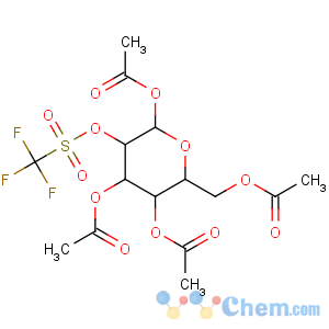 CAS No:92051-23-5 [(2R,3R,4S,5S,6S)-3,4,<br />6-triacetyloxy-5-(trifluoromethylsulfonyloxy)oxan-2-yl]methyl acetate