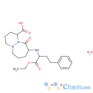 CAS No:92077-78-6 (4S,7S)-7-[[(2S)-1-ethoxy-1-oxo-4-phenylbutan-2-yl]amino]-6-oxo-1,2,3,4,<br />7,8,9,10-octahydropyridazino[1,2-a]diazepine-4-carboxylic acid