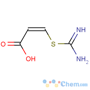 CAS No:92138-10-8 2-Propenoic acid,3-[(aminoiminomethyl)thio]-, (2Z)-