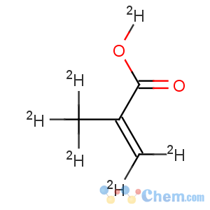 CAS No:92140-95-9 2-Propenoic-3,3-d2acid-d, 2-(methyl-d3)-