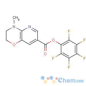 CAS No:921938-83-2 (2,3,4,5,6-pentafluorophenyl)<br />4-methyl-2,3-dihydropyrido[3,2-b][1,4]oxazine-7-carboxylate