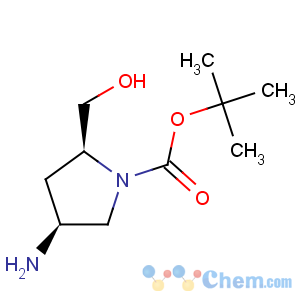 CAS No:922139-40-0 1-Pyrrolidinecarboxylicacid, 4-amino-2-(hydroxymethyl)-, 1,1-dimethylethyl ester, (2S,4S)-