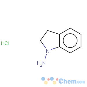 CAS No:92259-86-4 1H-Indol-1-amine,2,3-dihydro-, hydrochloride (1:1)