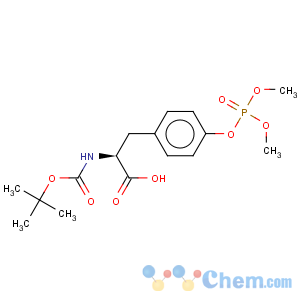 CAS No:92264-99-8 L-Tyrosine,N-[(1,1-dimethylethoxy)carbonyl]-, dimethyl phosphate (ester) (9CI)