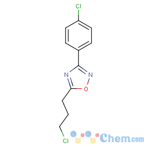 CAS No:92286-43-6 3-(4-chlorophenyl)-5-(3-chloropropyl)-1,2,4-oxadiazole