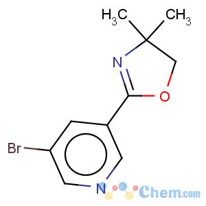 CAS No:923276-49-7 2-(5-bromopyridin-3-yl)-4,4-dimethyl-4,5-dihydrooxazole