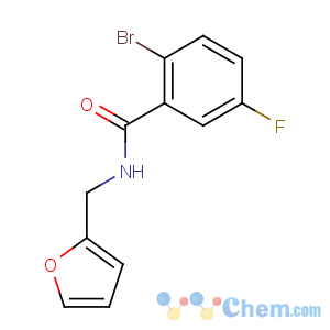 CAS No:923722-86-5 2-bromo-5-fluoro-N-(furan-2-ylmethyl)benzamide
