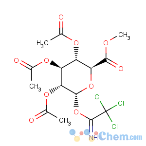CAS No:92420-89-8 a-D-Glucopyranuronic acid, methylester, 2,3,4-triacetate 1-(2,2,2-trichloroethanimidate)