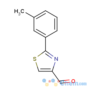 CAS No:92422-79-2 2-(3-methylphenyl)-1,3-thiazole-4-carbaldehyde