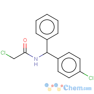 CAS No:92435-83-1 2-chloro-N-[(4-chlorophenyl)(phenyl)methyl]acetamide