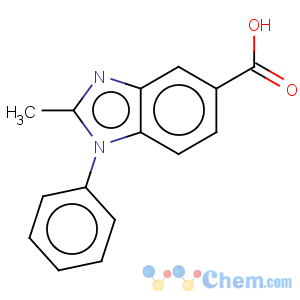 CAS No:92437-43-9 1H-Benzimidazole-5-carboxylicacid, 2-methyl-1-phenyl-