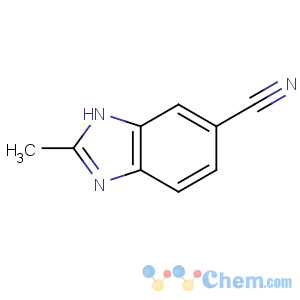 CAS No:92443-13-5 2-methyl-3H-benzimidazole-5-carbonitrile