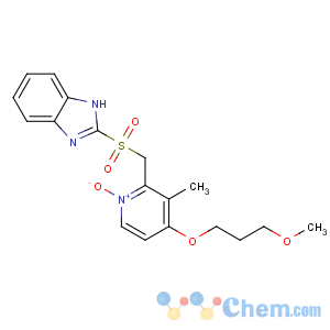 CAS No:924663-37-6 2-[[4-(3-methoxypropoxy)-3-methyl-1-oxidopyridin-1-ium-2-yl]<br />methylsulfonyl]-1H-benzimidazole