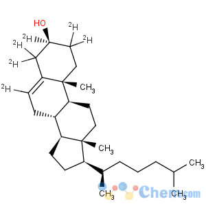 CAS No:92543-08-3 Cholest-5-en-2,2,3,4,4,6-d6-3-ol,(3b)-