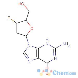 CAS No:92562-88-4 2-amino-9-[(2R,4S,<br />5R)-4-fluoro-5-(hydroxymethyl)oxolan-2-yl]-3H-purin-6-one