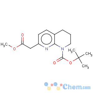 CAS No:925889-81-2 (8-BOC-5,6,7,8-TETRAHYDRO-[1,8]NAPHTHYRIDIN-2-YL)-ACETIC ACID METHYL ESTER