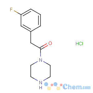 CAS No:926226-12-2 2-(3-fluorophenyl)-1-piperazin-1-ylethanone