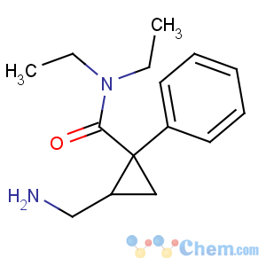 CAS No:92623-85-3 (1R,2S)-2-(aminomethyl)-N,N-diethyl-1-phenylcyclopropane-1-carboxamide