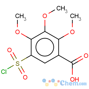 CAS No:926251-22-1 5-(chlorosulfonyl)-2,3,4-trimethoxybenzoic acid