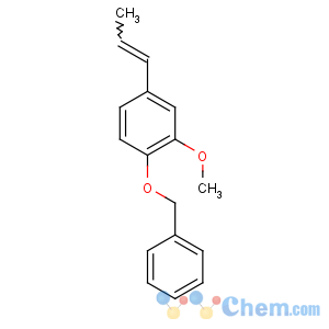CAS No:92666-21-2 2-methoxy-1-phenylmethoxy-4-[(E)-prop-1-enyl]benzene